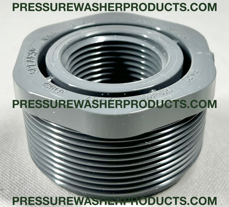 2" MPT X 1" FPT SCH 80 PVC REDUCING BUSHING FOR USE AT TOTE