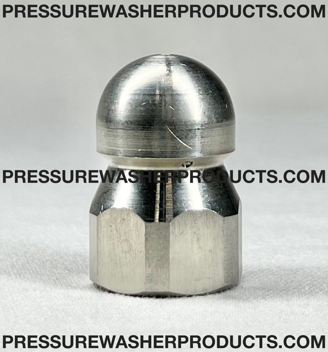 S.S. SEWER NOZZLE 1/4 FPT #12.0 (1.2mm o