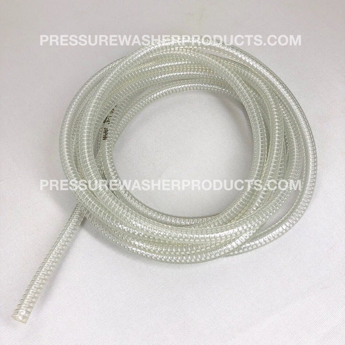 1/2” ID POLYWIRE NON-COLLAPSIBLE SUPPLY/SUCTION HOSE PER FOOT